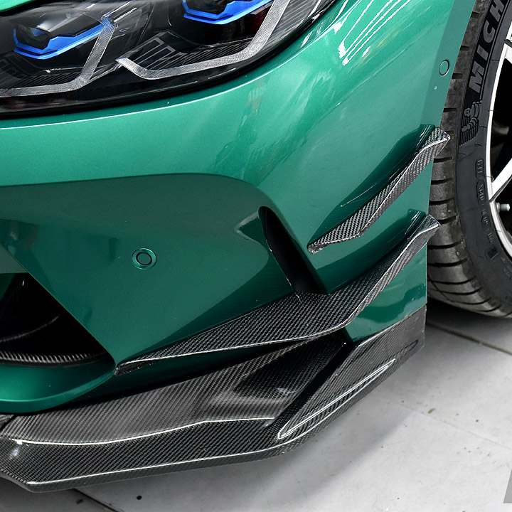 AlpineX Dynamics Carbon Fiber Front Canards For BMW G8X M3/4