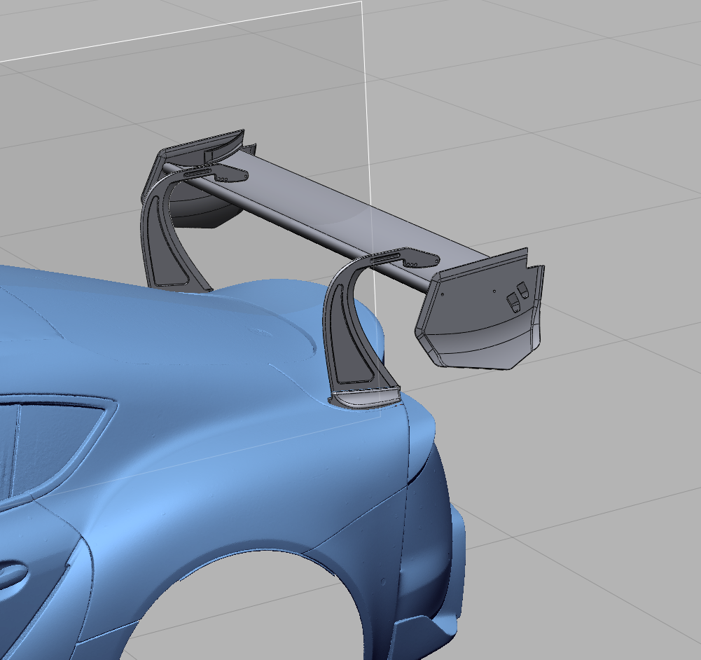 RM Engineering GT4+ Wing For TOYOTA A90/A91 Supra