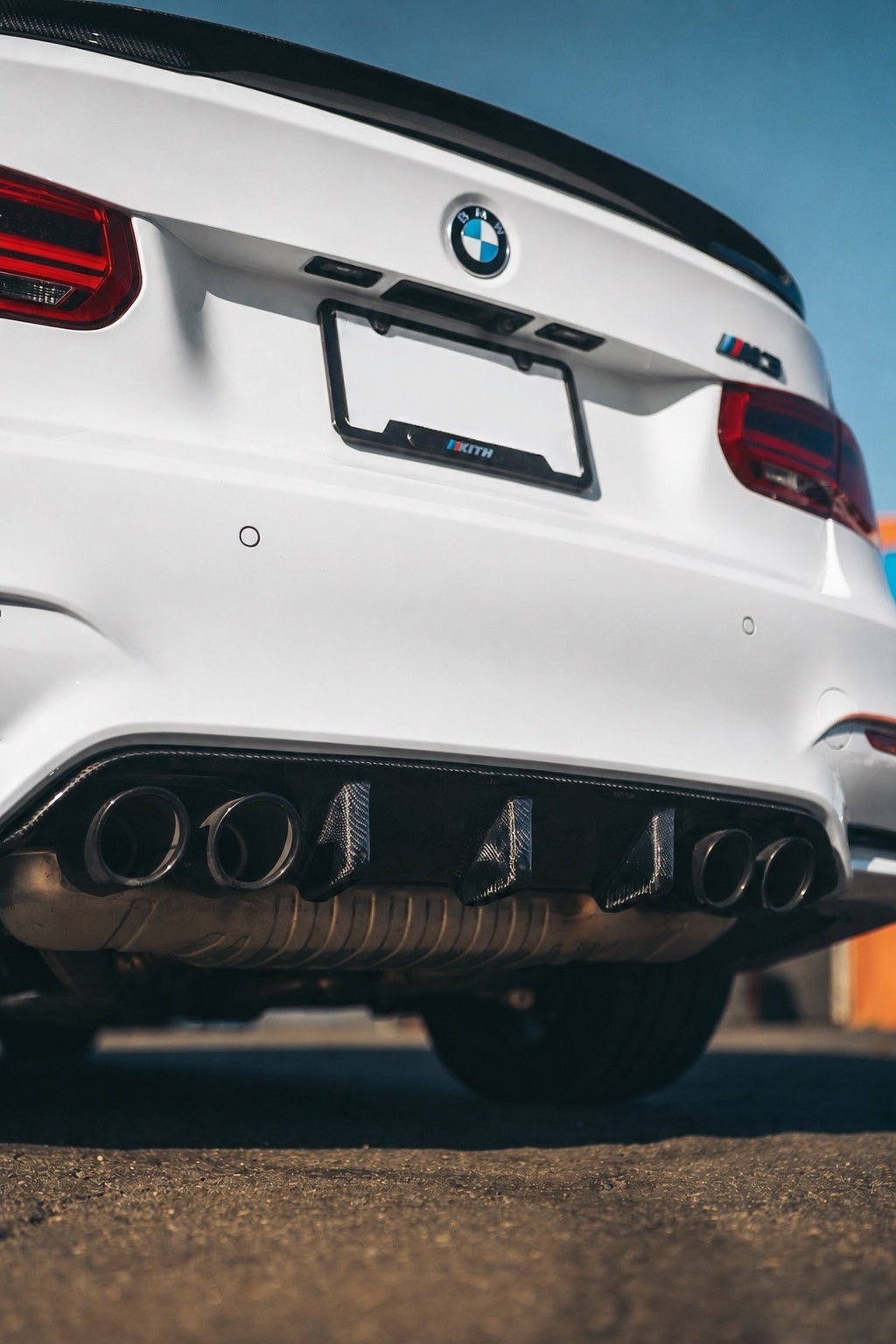 AlpineX Dynamics MP Style Carbon Fiber Rear Diffuser For BMW F8X M3 M4