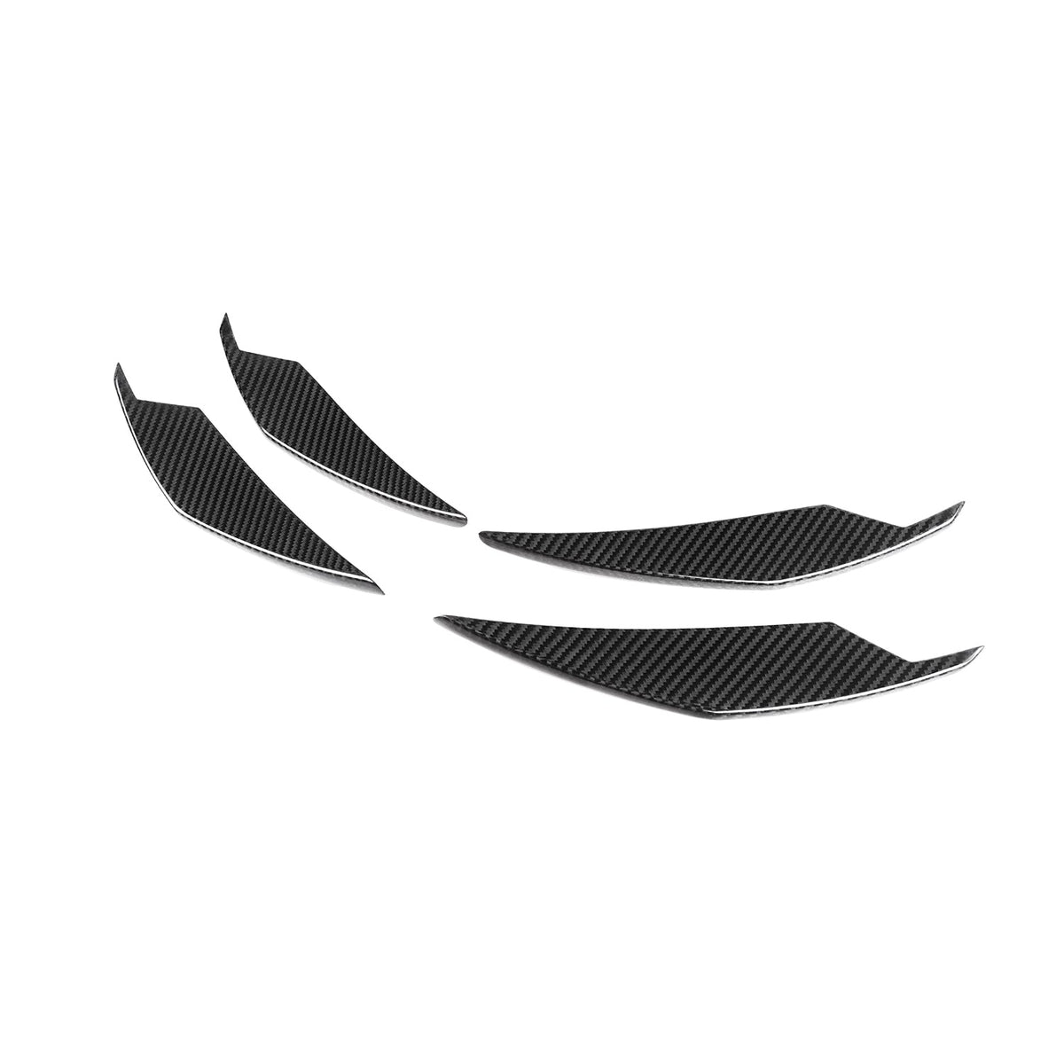 AlpineX Dynamics Carbon Fiber Front Canards For BMW G8X M3/4