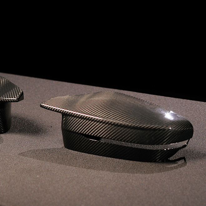 AlpineX Dynamics Dry Carbon Fiber Mirror Caps For BMW G8X M3/4