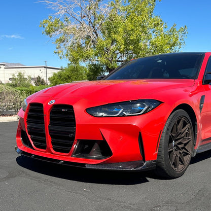 AlpineX Dynamics 3D Style Carbon Fiber Front Lip For BMW G8X M3/4