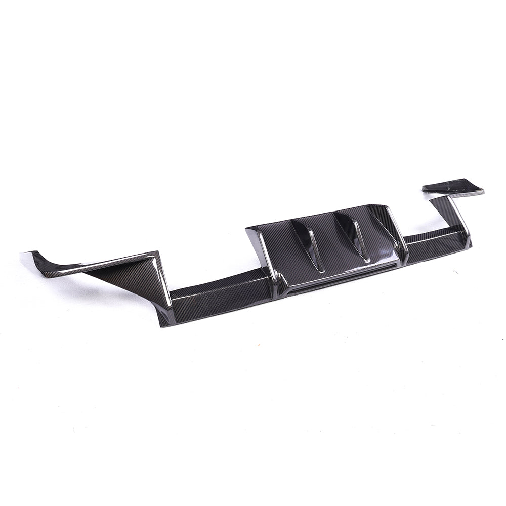 AlpineX Dynamics MH Style Pre-preg Dry Carbon Fiber Rear Diffuser For BMW G87 M2