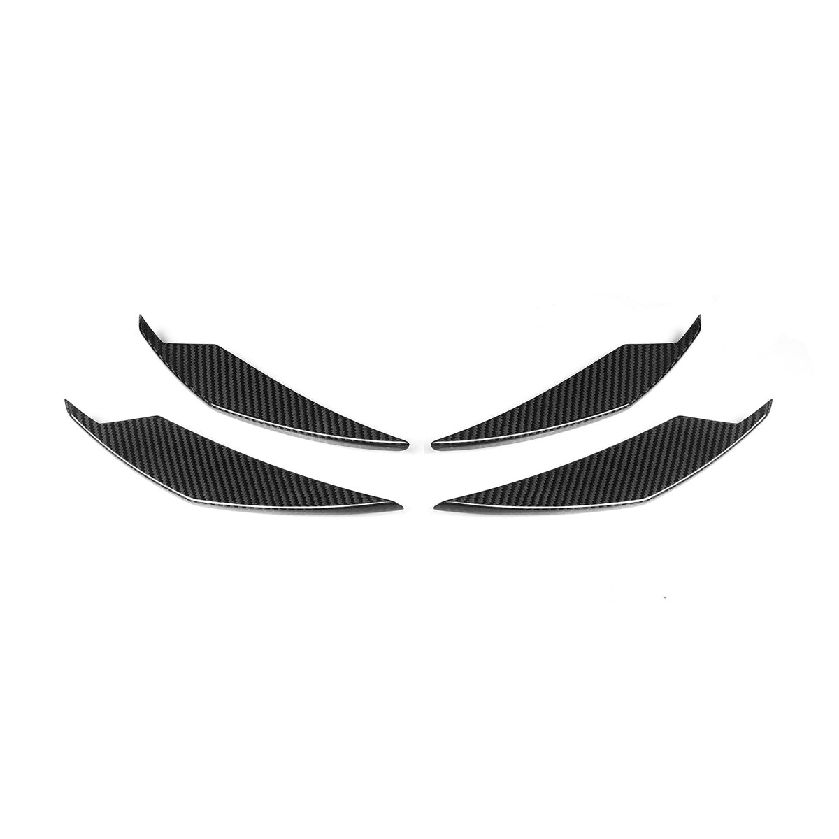 AlpineX Dynamics Carbon Fiber Front Canards For BMW G8X M3/4