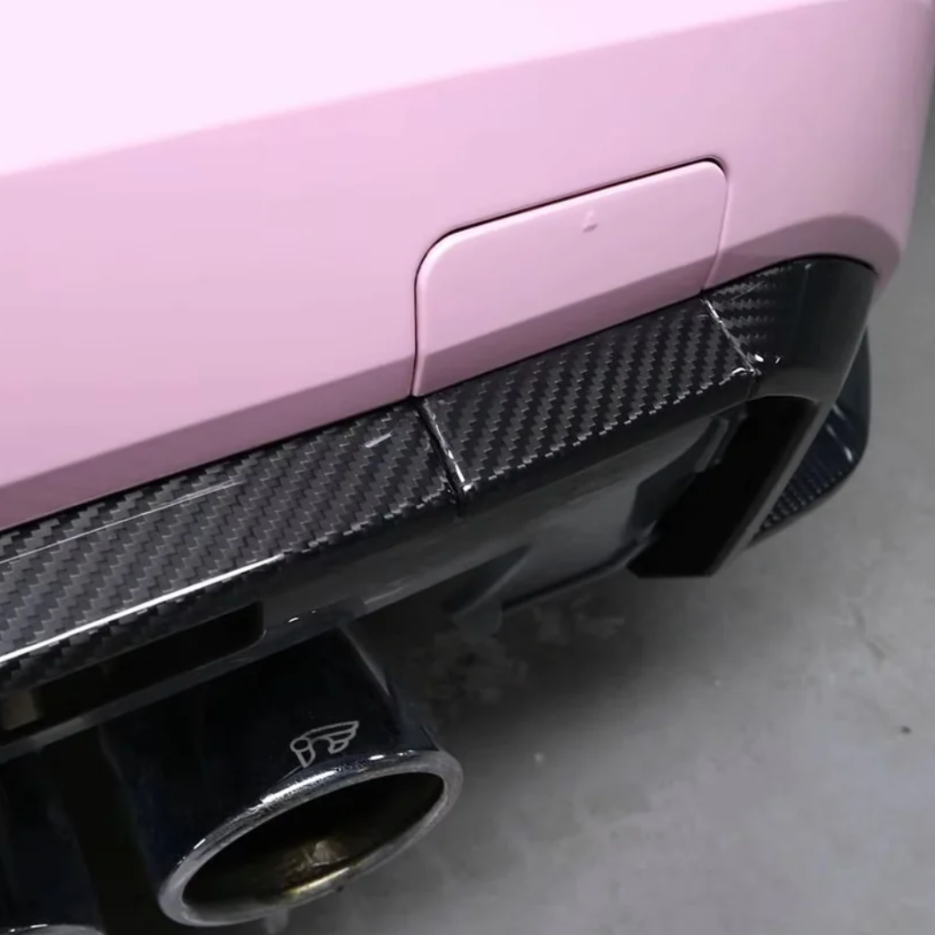 AlpineX Dynamics Carbon Fiber Rear Diffuser Upper Trim For BMW G8X M3/4