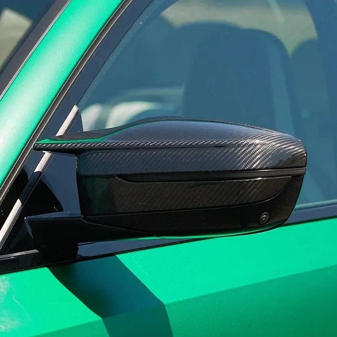 AlpineX Dynamics Dry Carbon Fiber Mirror Caps For BMW G8X M3/4