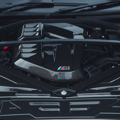 AlpineX Dynamics Carbon Fiber Engine Cover For BMW G8X M3/4 / G87 M2