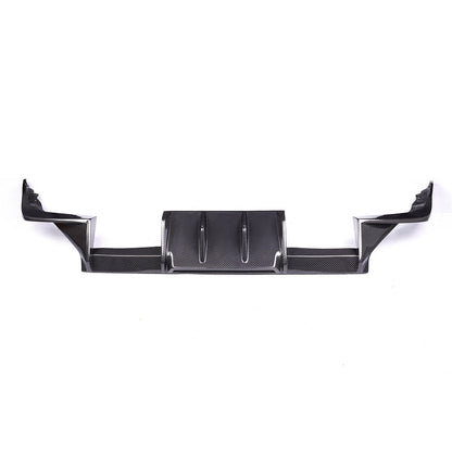 AlpineX Dynamics MH Style Pre-preg Dry Carbon Fiber Rear Diffuser For BMW G87 M2