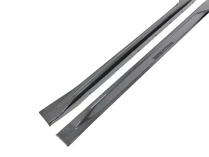 AlpineX Dynamics MP Style Pre-preg Dry Carbon Fiber Side Skirt For BMW G80 G82 G83 M3 M4