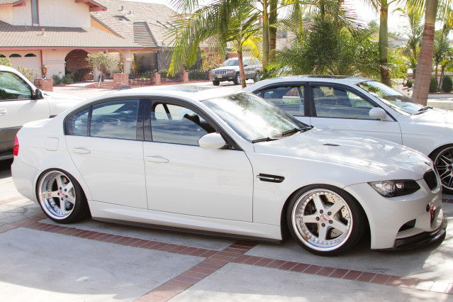 Forcewerkz Carbon Fiber Side Skirt Extensions for BMW E90 M3