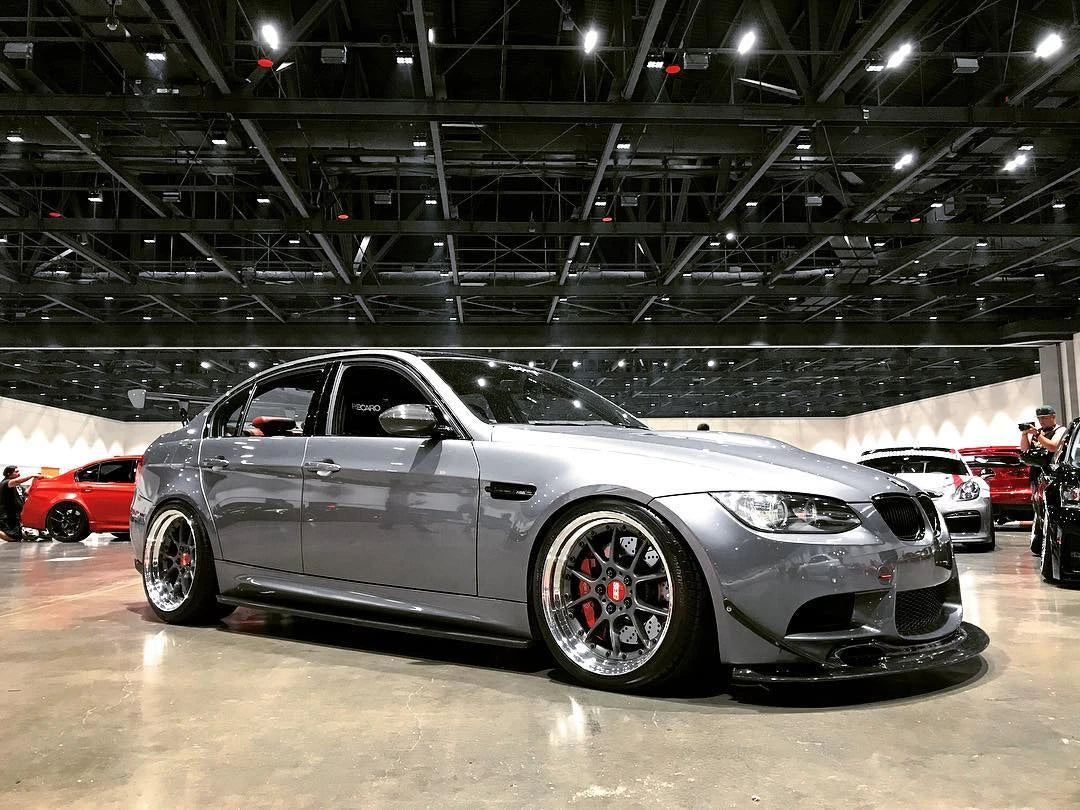 Forcewerkz Carbon Fiber Side Skirt Extensions for BMW E90 M3