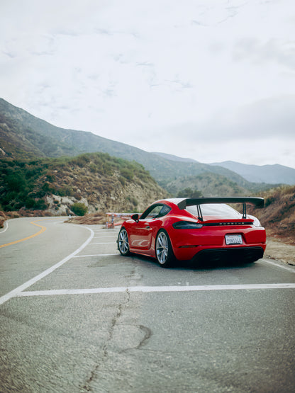 Ridgeline Motorsports Swan Neck Wing For Porsche 718/GT4/RS