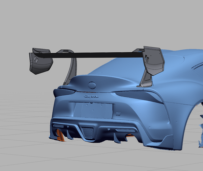 RM Engineering GT4+ Wing For TOYOTA A90/A91 Supra