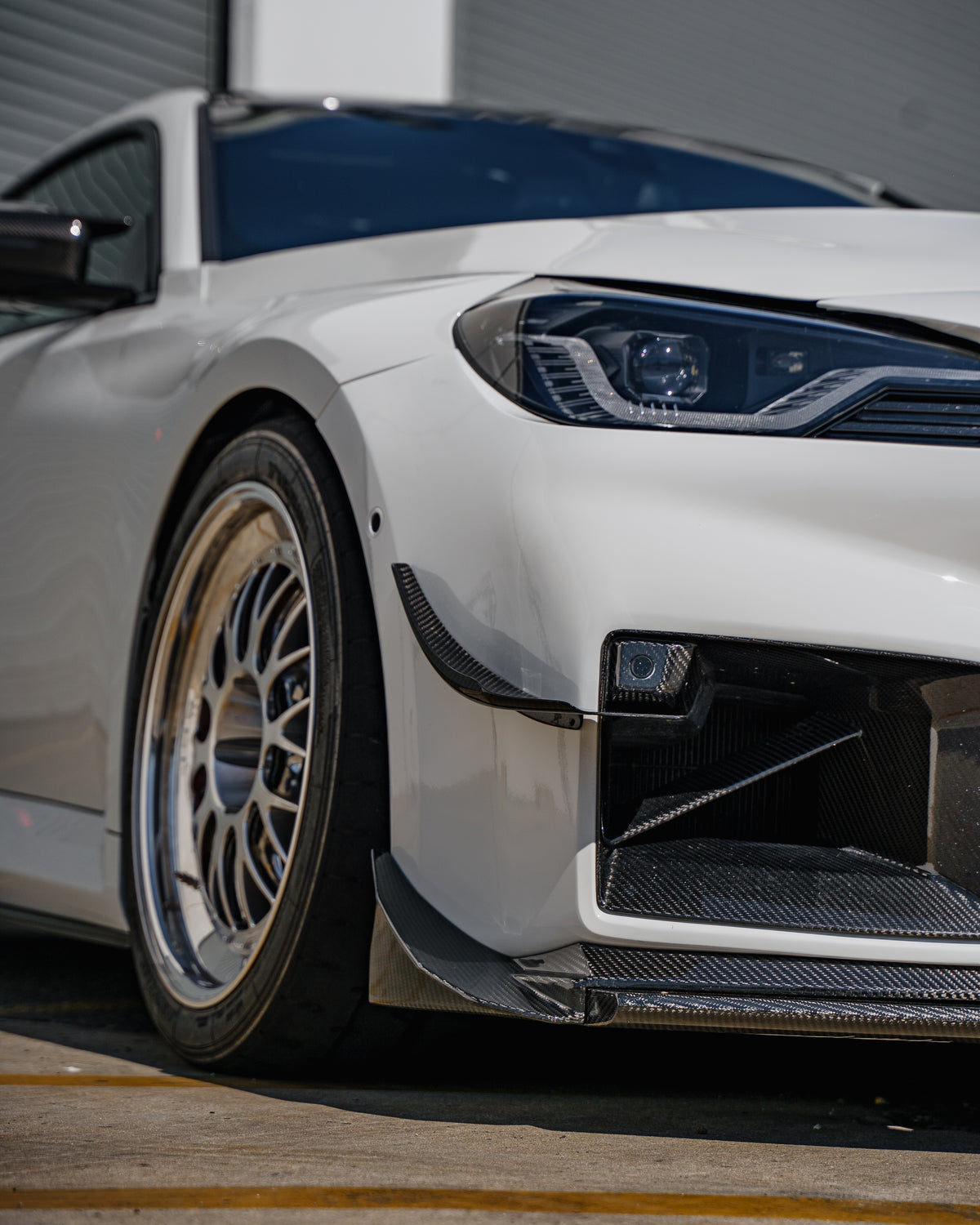 Ridgeline Motorsport G87 M2 Adjustable Pre-Preg Dry Carbon Fiber Front Splitter