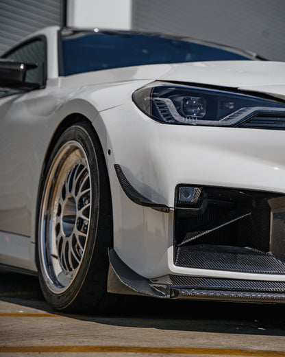 Ridgeline Motorsport G87 M2 Adjustable Pre-Preg Dry Carbon Fiber Front Splitter