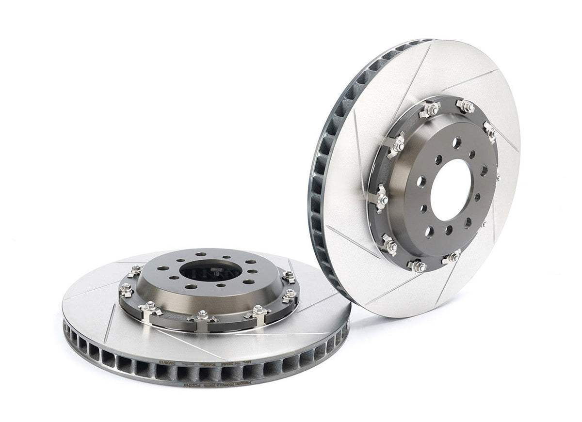 Paragon two-piece front brake rotor pair for BMW E9x M3