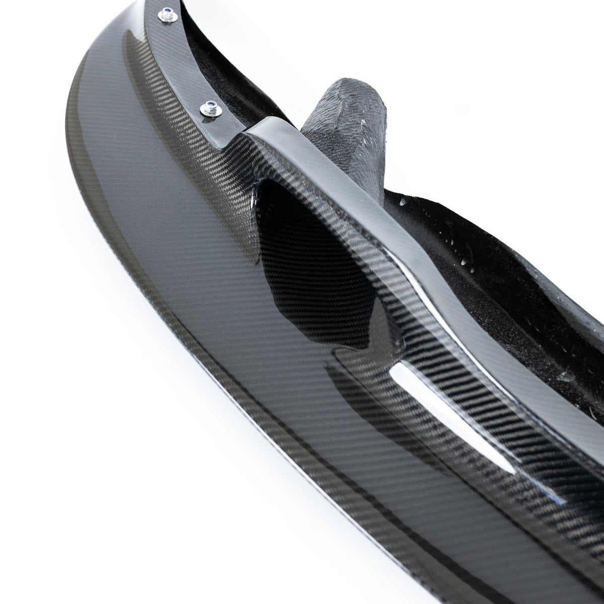 E9X M3 GT4 V1 front splitter brake cooling ducts