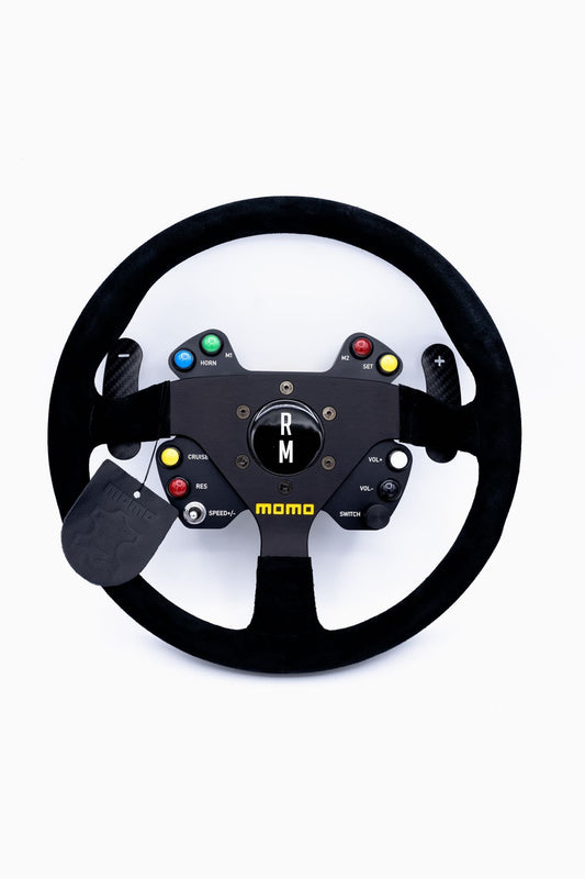 RM Engineering Porsche Cup Style Racing Steering Wheel (Manual Without Paddle Shifter)