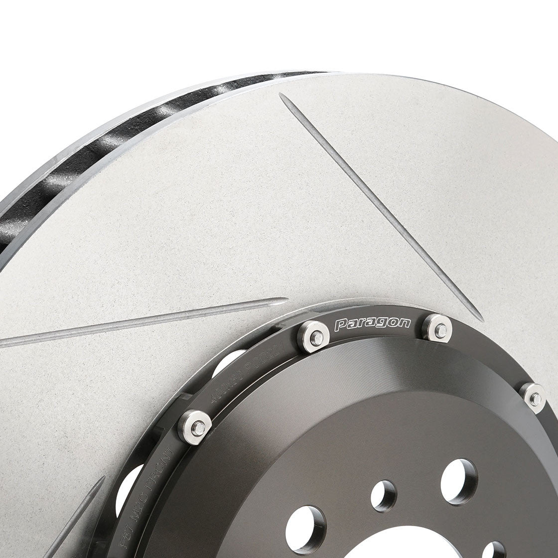 Paragon 2-piece Rotors Front Pair 400mm x 36mm (15.75" x 1.42") - BMW M2 (F87) / M3 (F80) / M4 (F82/F83)