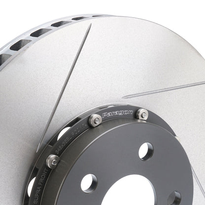 Paragon 2-piece Rotors Front Pair 348mm x 36mm (13.70" x 1.42") - Toyota GR Supra Mk5 3.0