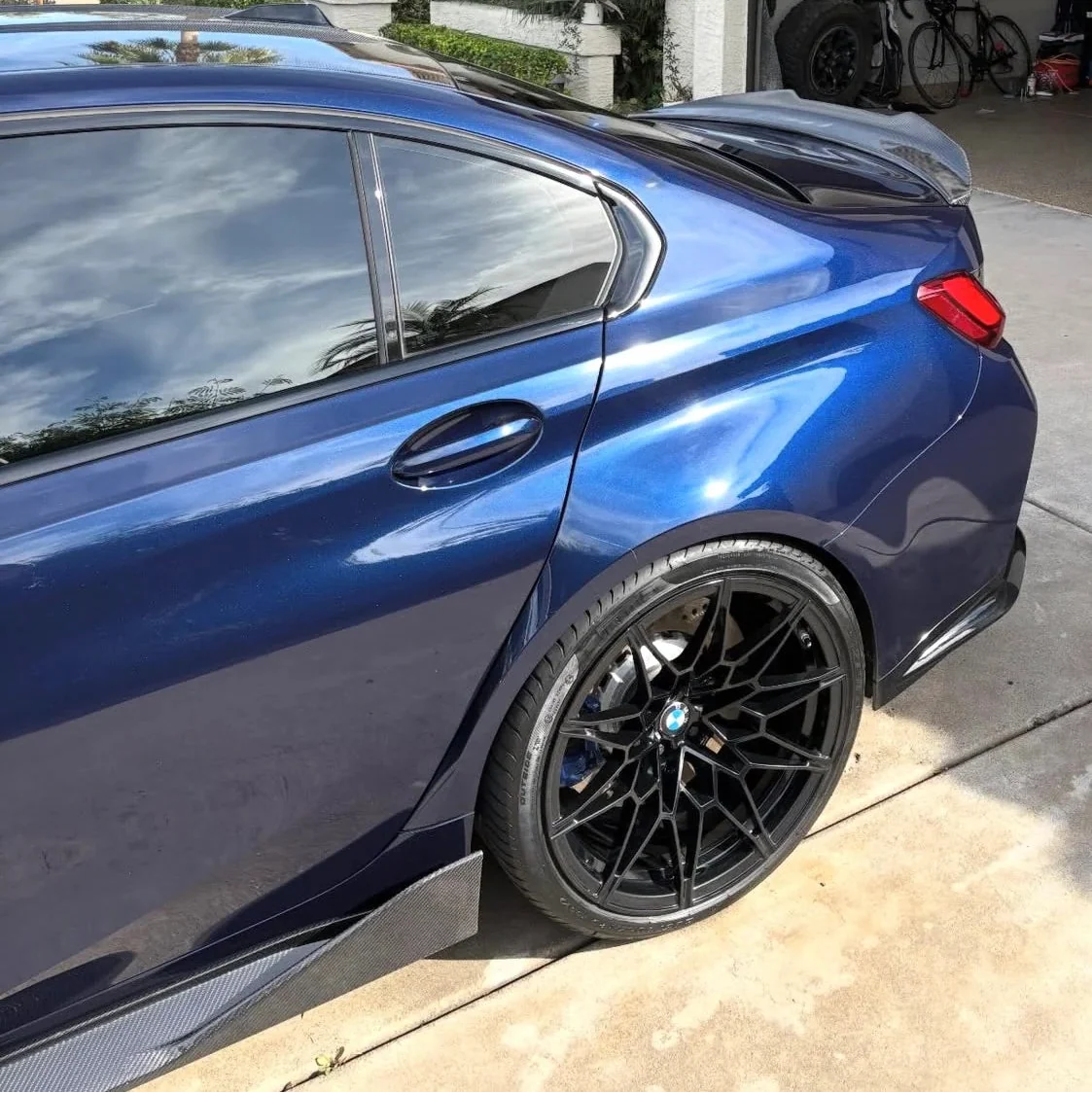 AlpineX Dynamics MP Style Pre-preg Dry Carbon Fiber Side Skirt For BMW G80 G82 G83 M3 M4