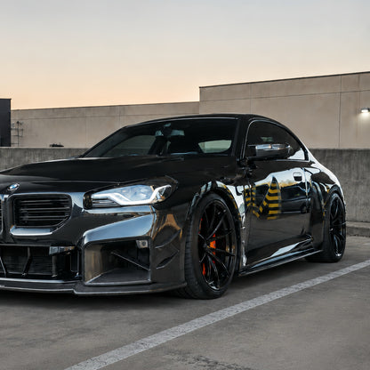 AlpineX Dynamics MP Style Pre-preg Dry Carbon Fiber Front Duct For BMW G87 M2