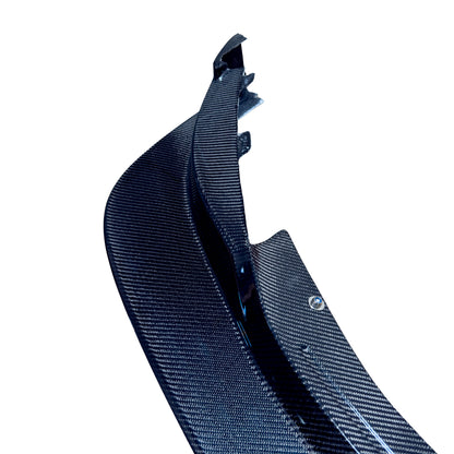 Ridgeline Motorsport G8X M3/4 GT4 Bumper Mounted Front Lip (Wet Carbon Fiber)