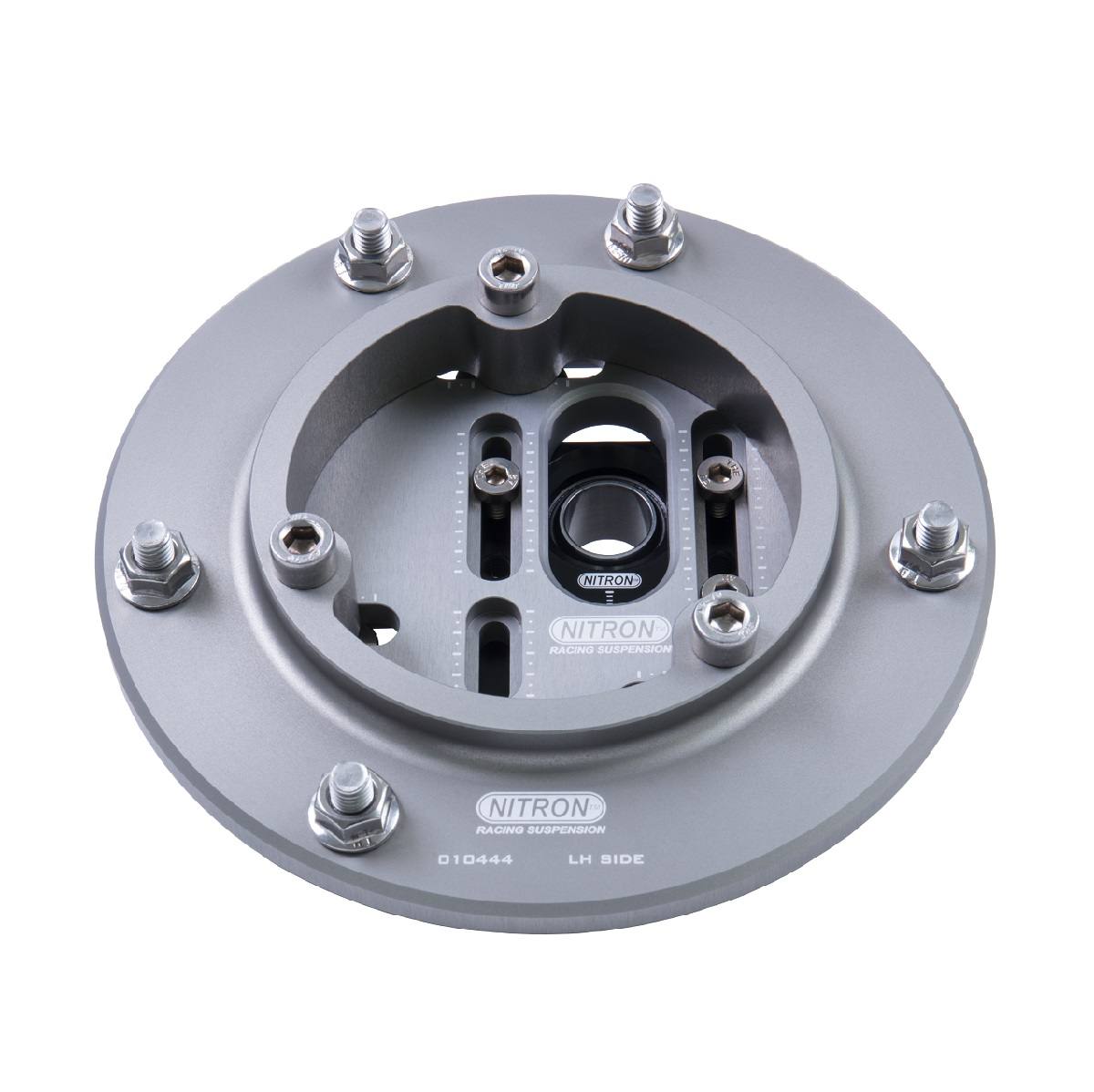 Nitron adjustable top mount showing alignment slots and mounting studs; generic product illustration