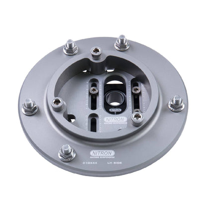 Nitron adjustable top mount showing alignment slots and mounting studs; generic product illustration