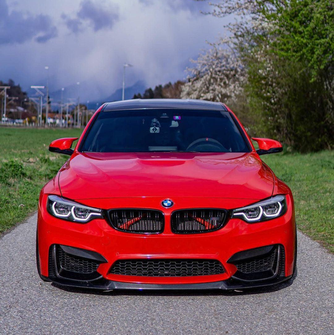 AlpineX Dynamics CS Style Carbon Fiber Front Lip For BMW F8X M3/M4