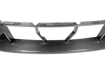 AlpineX Dynamics Pre-preg Dry Carbon Fiber Front Bumper Center Trim For BMW G87 M2