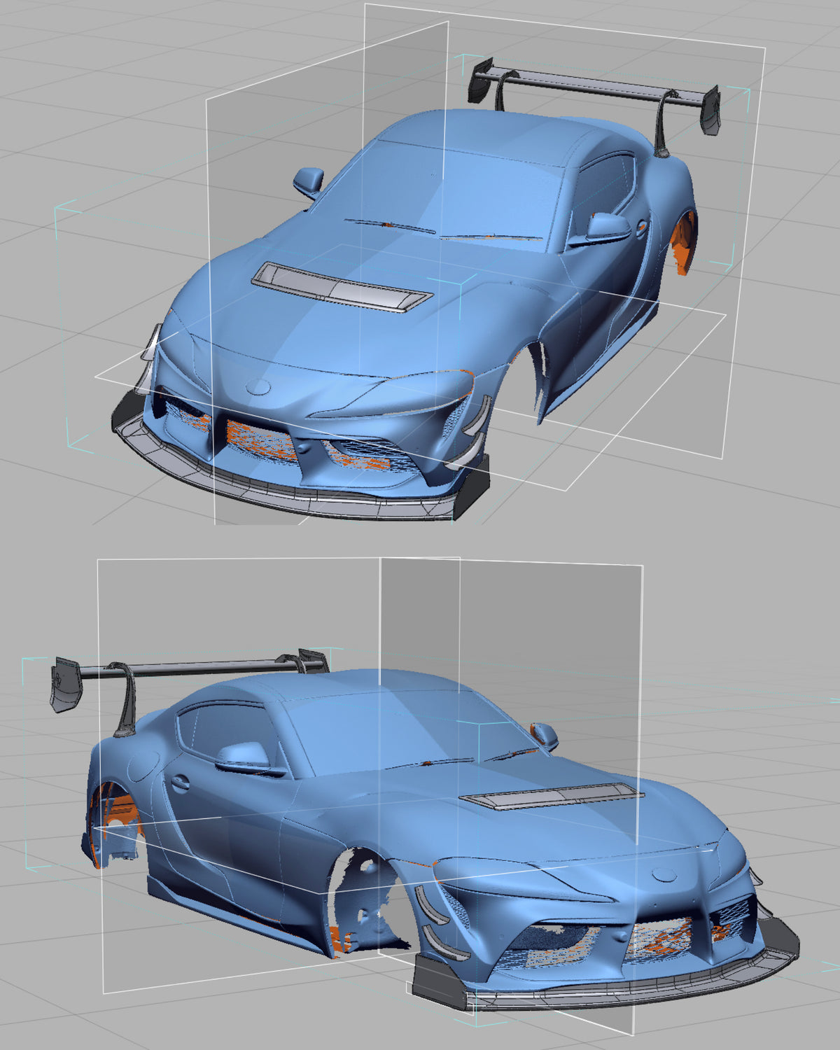 RM Engineering GT4+ Wing For TOYOTA A90/A91 Supra
