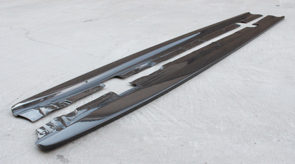 Forcewerkz Carbon Fiber Side Skirt Extensions for BMW E92/E93 M3
