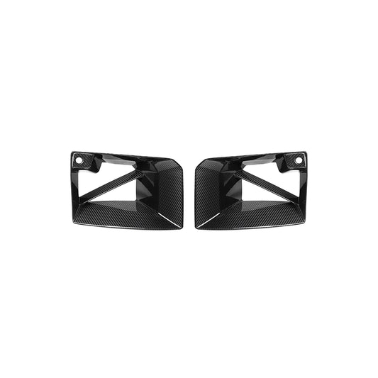 AlpineX Dynamics MP Style Pre-preg Dry Carbon Fiber Front Duct For BMW G87 M2