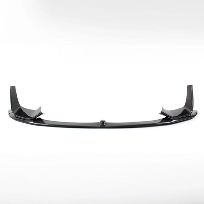 AlpineX Dynamics MP Style Carbon Fiber Front Lip for BMW F8X M3 M4 Full Kit featuring a glossy carbon fiber finish and aggressive front aerodynamic styling.