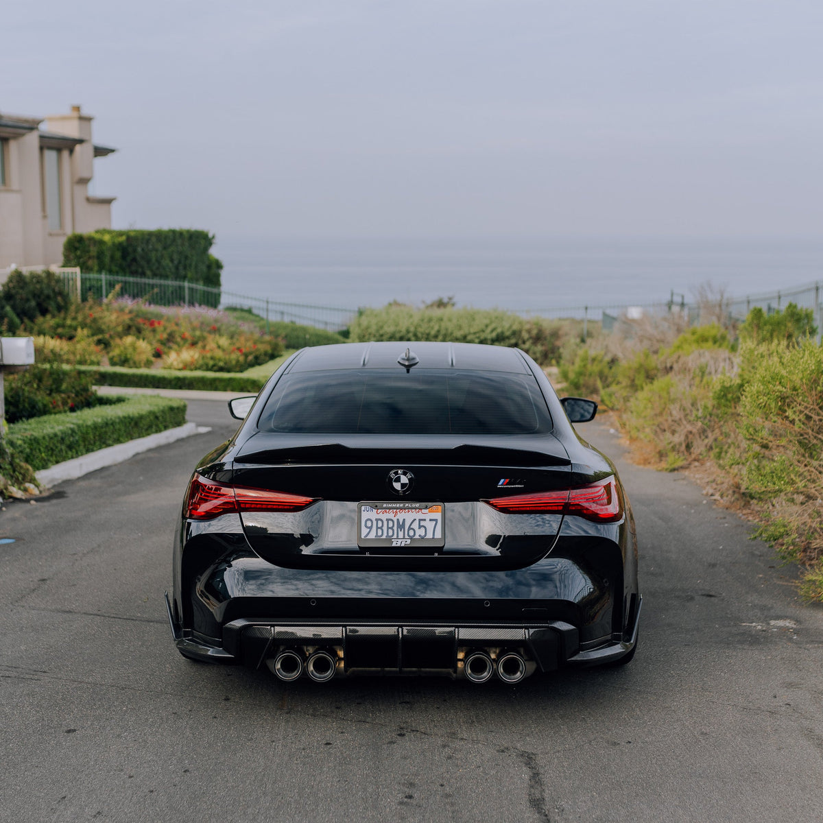 AlpineX Dynamics MP Style Pre-preg Dry Carbon Fiber Rear Diffuser For BMW G8X M3/4