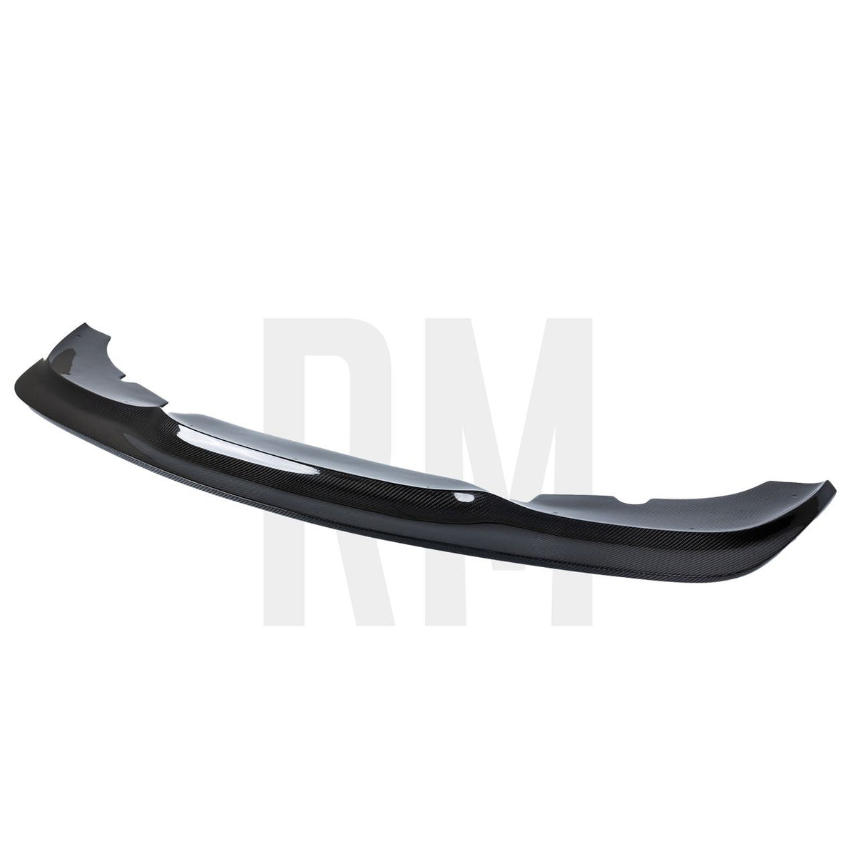 Ridgeline Motorsport BMW E46 M3 GT4 carbon fiber front lip angled product view