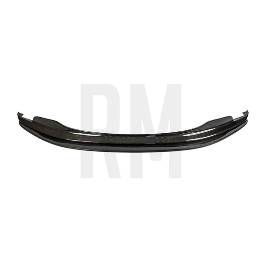 Ridgeline Motorsport adjustable 5-piece GTS front splitter for BMW E9X M3 in gloss carbon fiber