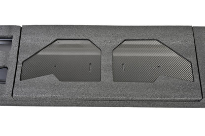 Pair of carbon fiber endplates for the BMW F80 M3 and F82 M4 GT4+ rear wing