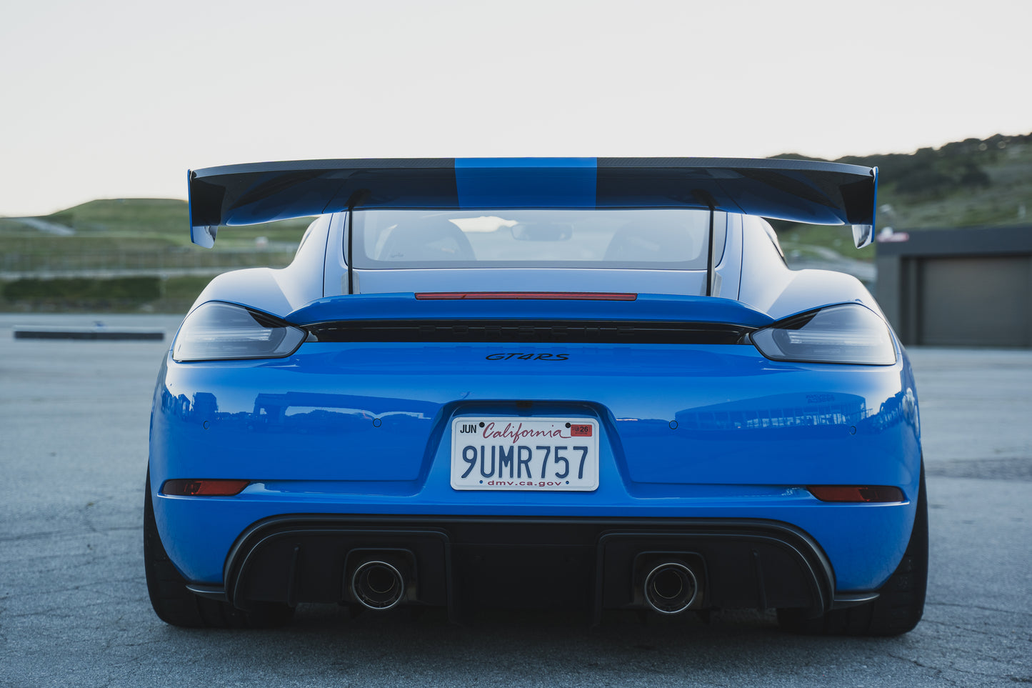 Ridgeline Motorsports Swan Neck Wing For Porsche 718/GT4/RS