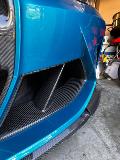 AlpineX Dynamics MP Style Pre-preg Dry Carbon Fiber Front Duct For BMW G8X M3/4