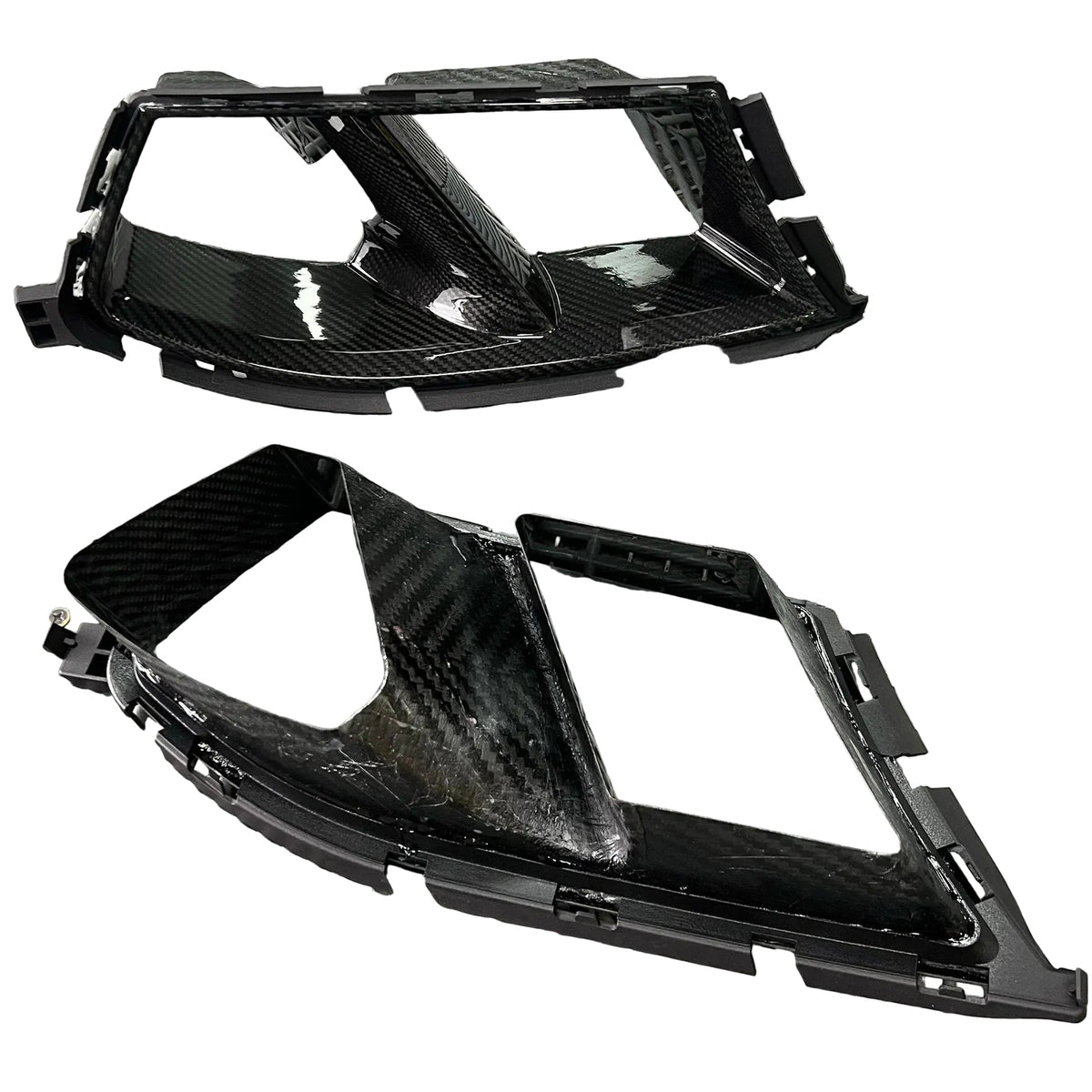 AlpineX Dynamics MP Style Pre-preg Dry Carbon Fiber Front Duct For BMW G8X M3/4