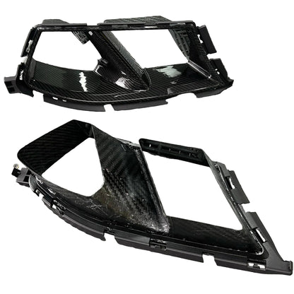 AlpineX Dynamics MP Style Pre-preg Dry Carbon Fiber Front Duct For BMW G8X M3/4