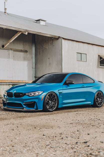 AlpineX Dynamics V Style Carbon Fiber Front Lip For BMW F8X M3 M4