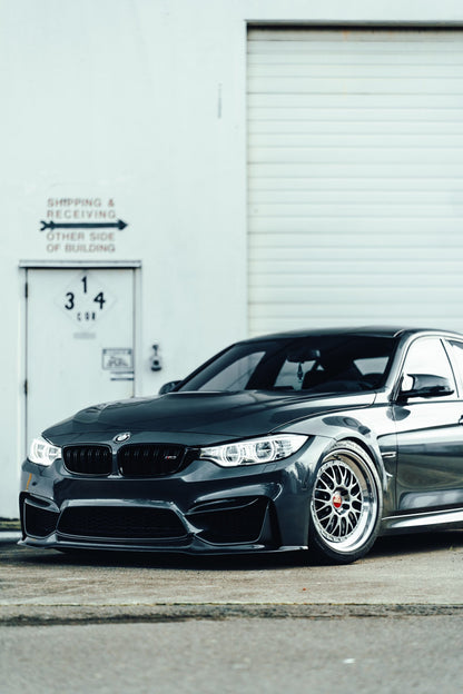 AlpineX Dynamics V Style Carbon Fiber Front Lip For BMW F8X M3 M4