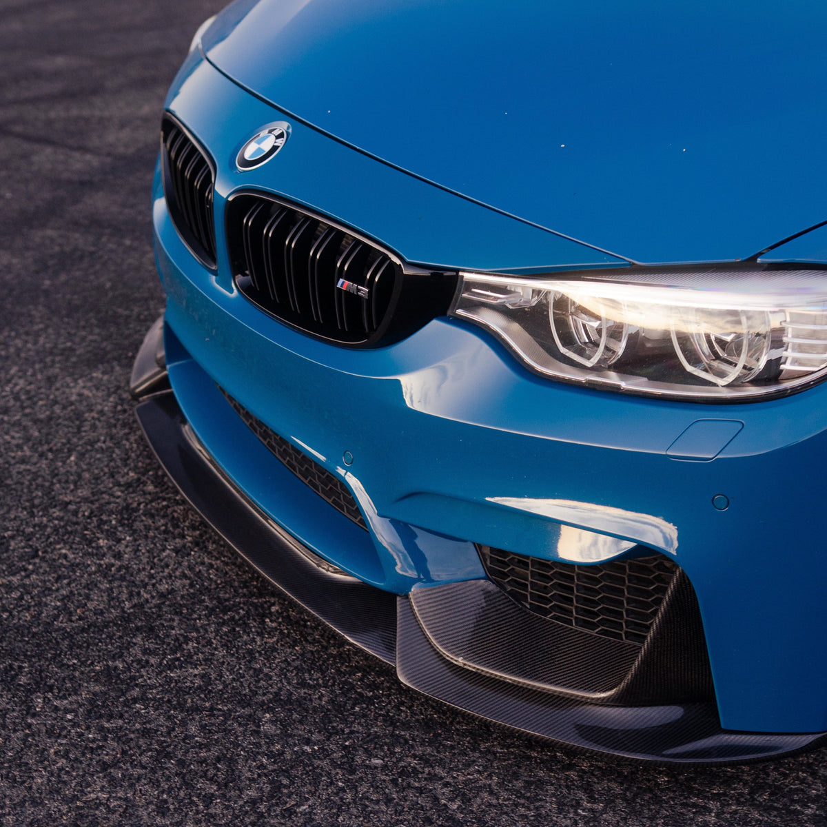 AlpineX Dynamics Varis Style Carbon Fiber Front Lip For BMW F8X M3/4