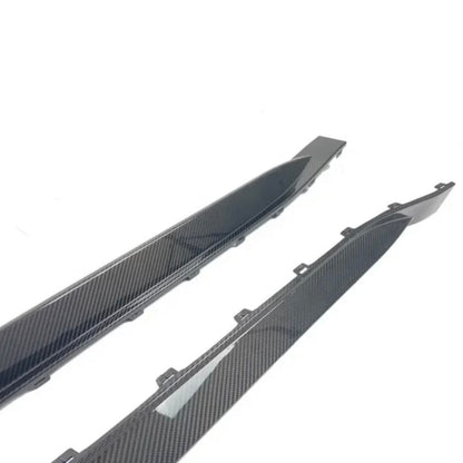 AlpineX Dynamics OEM Style Pre-preg Dry Carbon Fiber Side Skirt For BMW G80 G82 G83 M3 M4