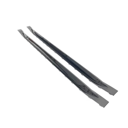 AlpineX Dynamics OEM Style Pre-preg Dry Carbon Fiber Side Skirt For BMW G8X M3/M4