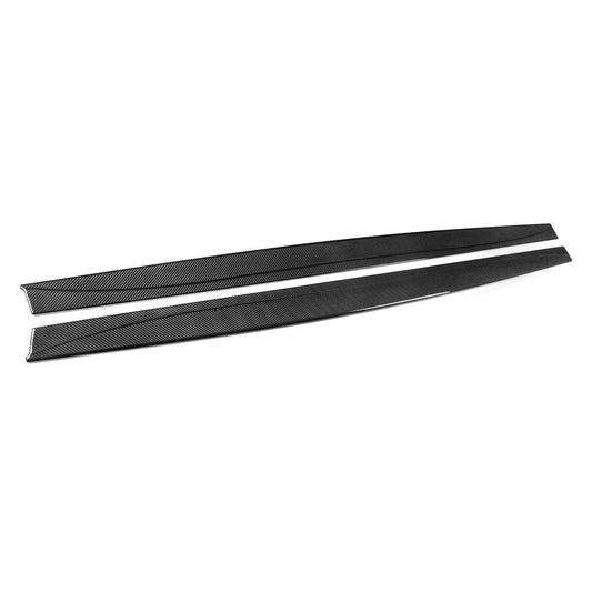 AlpineX Dynamics MP Style Carbon Fiber Side Skirt Extensions for BMW F80 M3 / F82 F83 M4