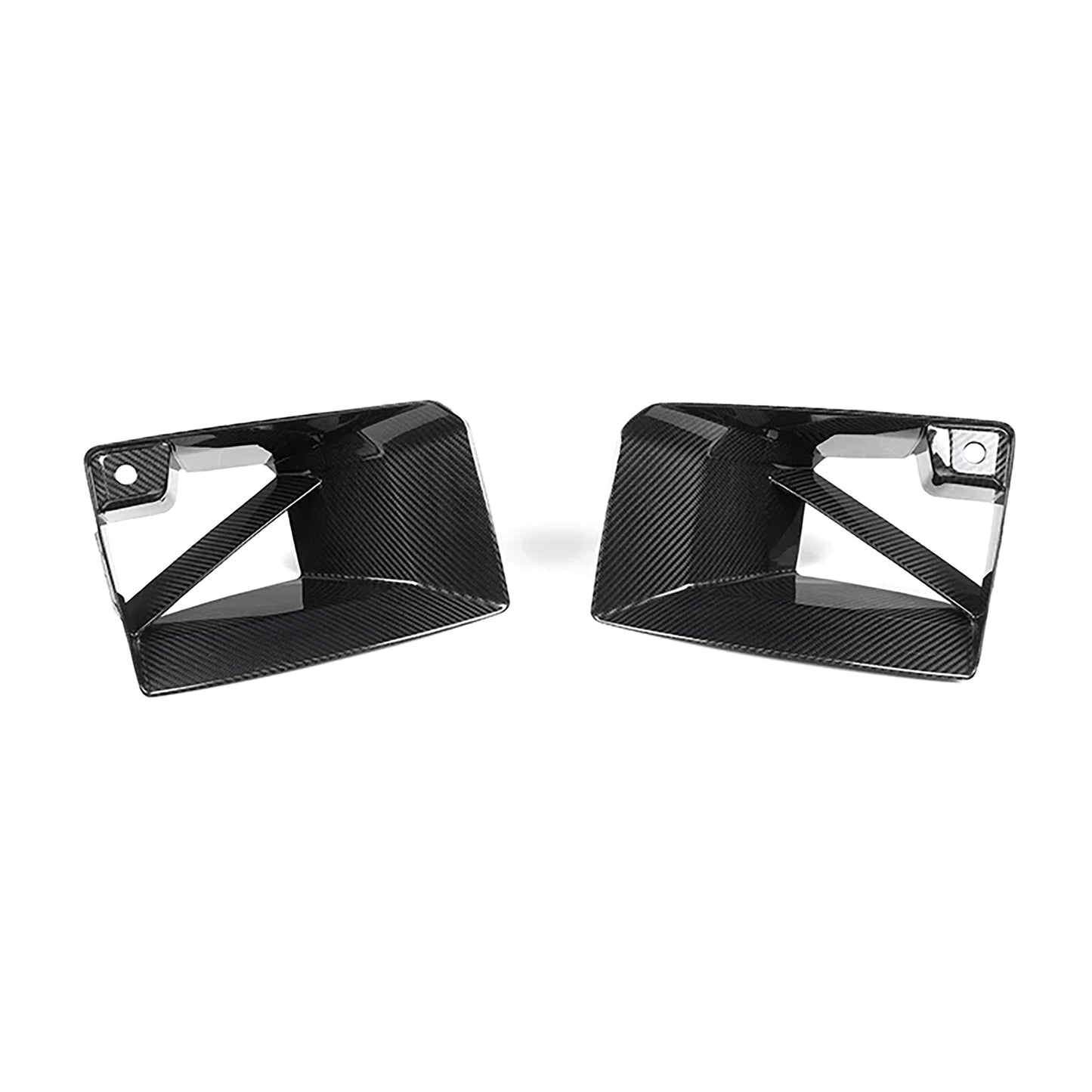 AlpineX Dynamics MP Style Pre-preg Dry Carbon Fiber Front Duct For BMW G87 M2